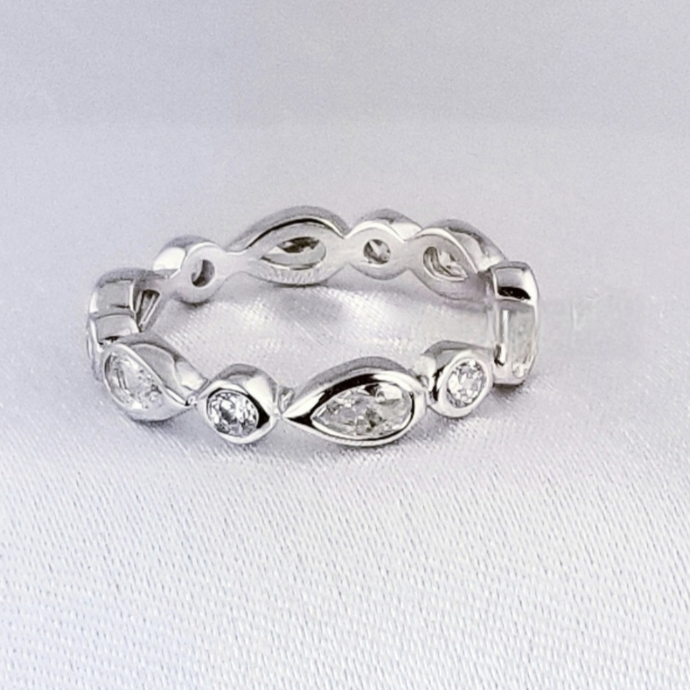 925 Sterling Silver Elegant Women's Band